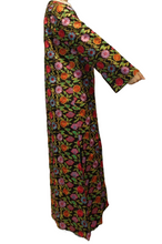 Load image into Gallery viewer, Luxurious Maxi Long sleeve Floral Embroide Cotton Jacket.
