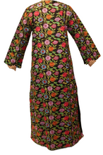 Load image into Gallery viewer, Luxurious Maxi Long sleeve Floral Embroide Cotton Jacket.
