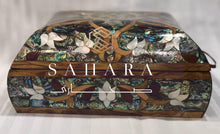 Load image into Gallery viewer, Handcrafted Box inlaid by Sea Mother of Pearl
